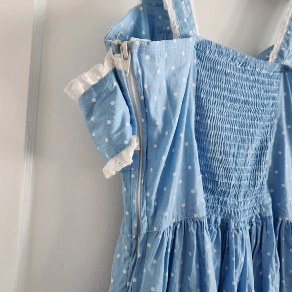 Hell Bunny Polkadot Sailor Summer Dress - Picture 4 of 5